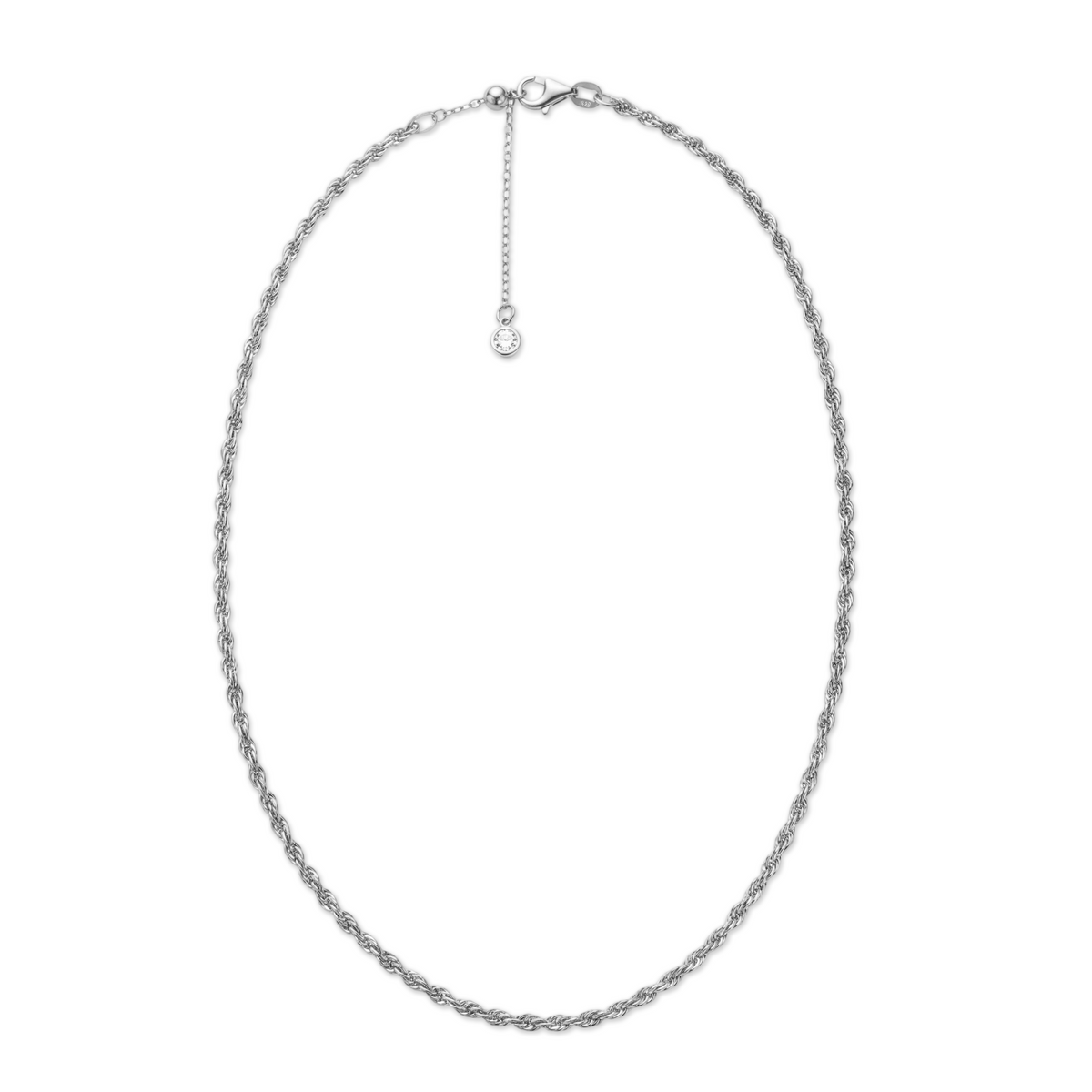 Twisted Rope Chain Necklace