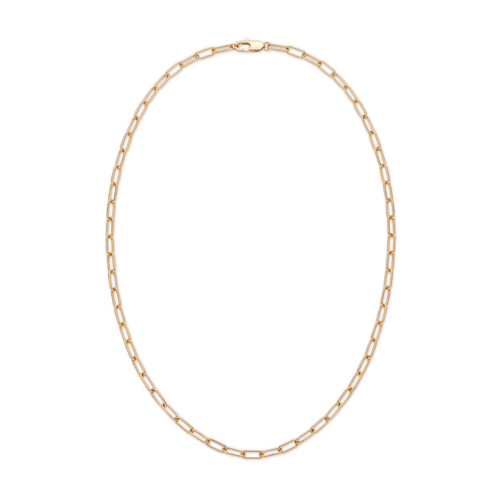 Paperclip Link Chain Necklace