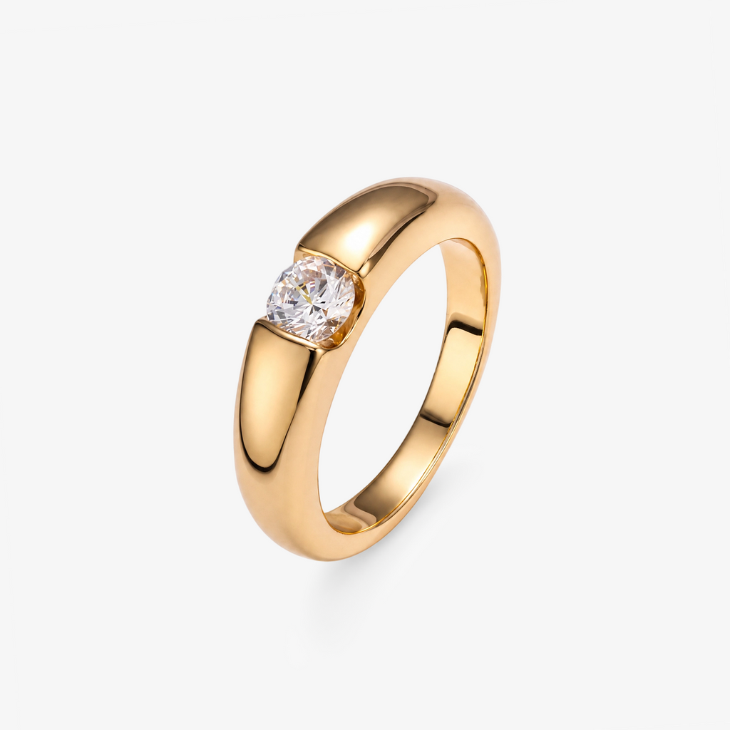 CZ  Band Ring