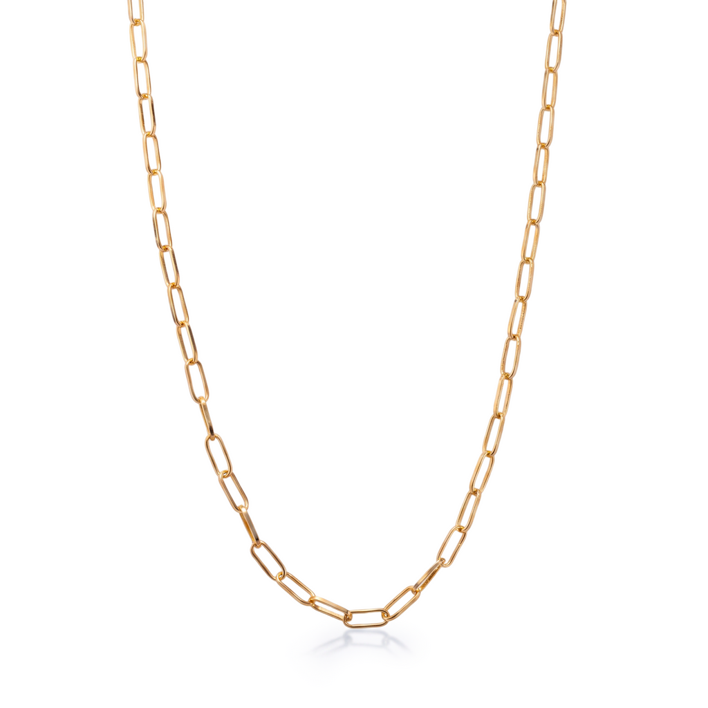 Paperclip Link Chain Necklace