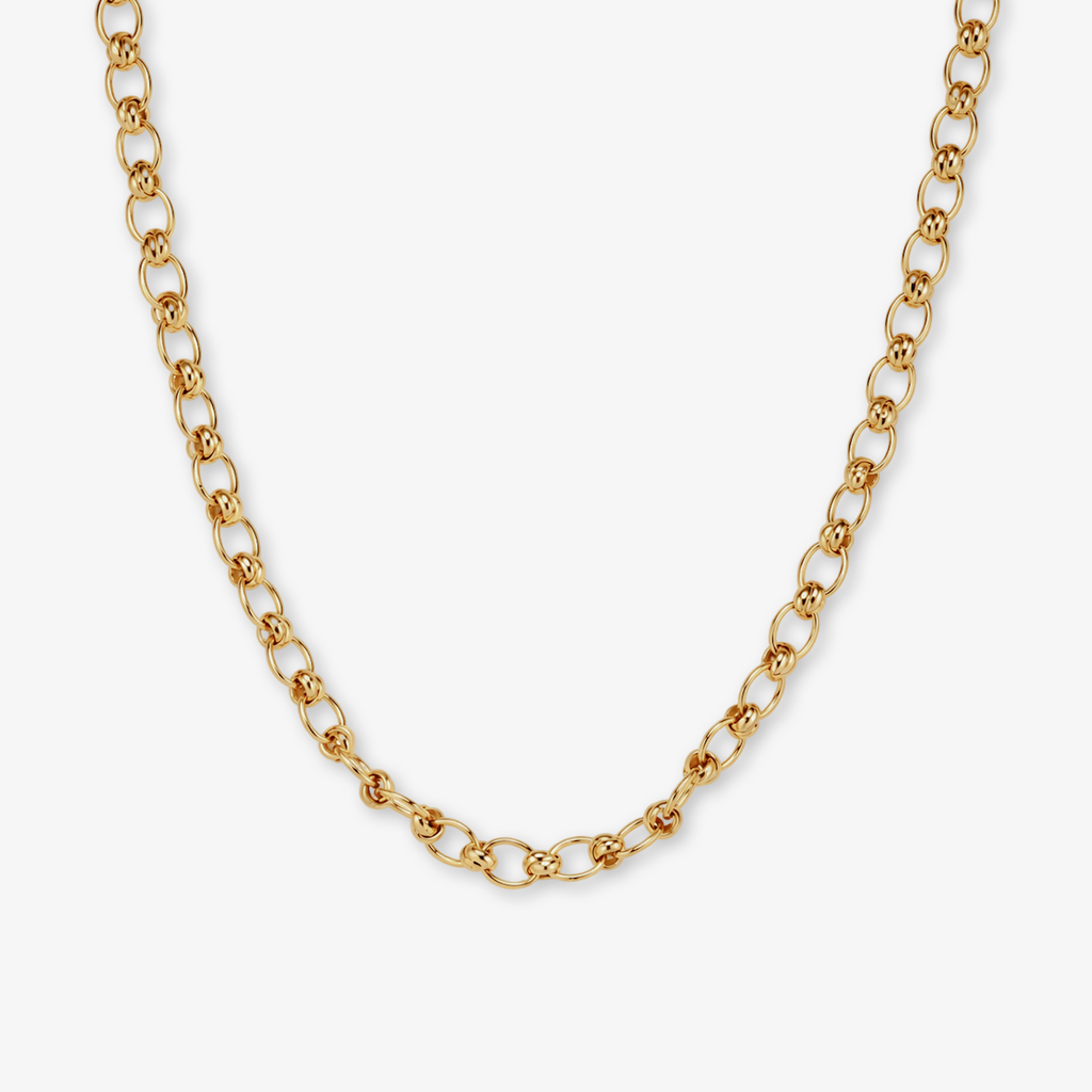 Oval Link Chain Necklace