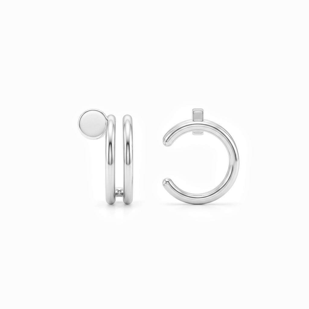 双环错层耳圈