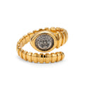 Medusa Coin Snake Stretch Ring