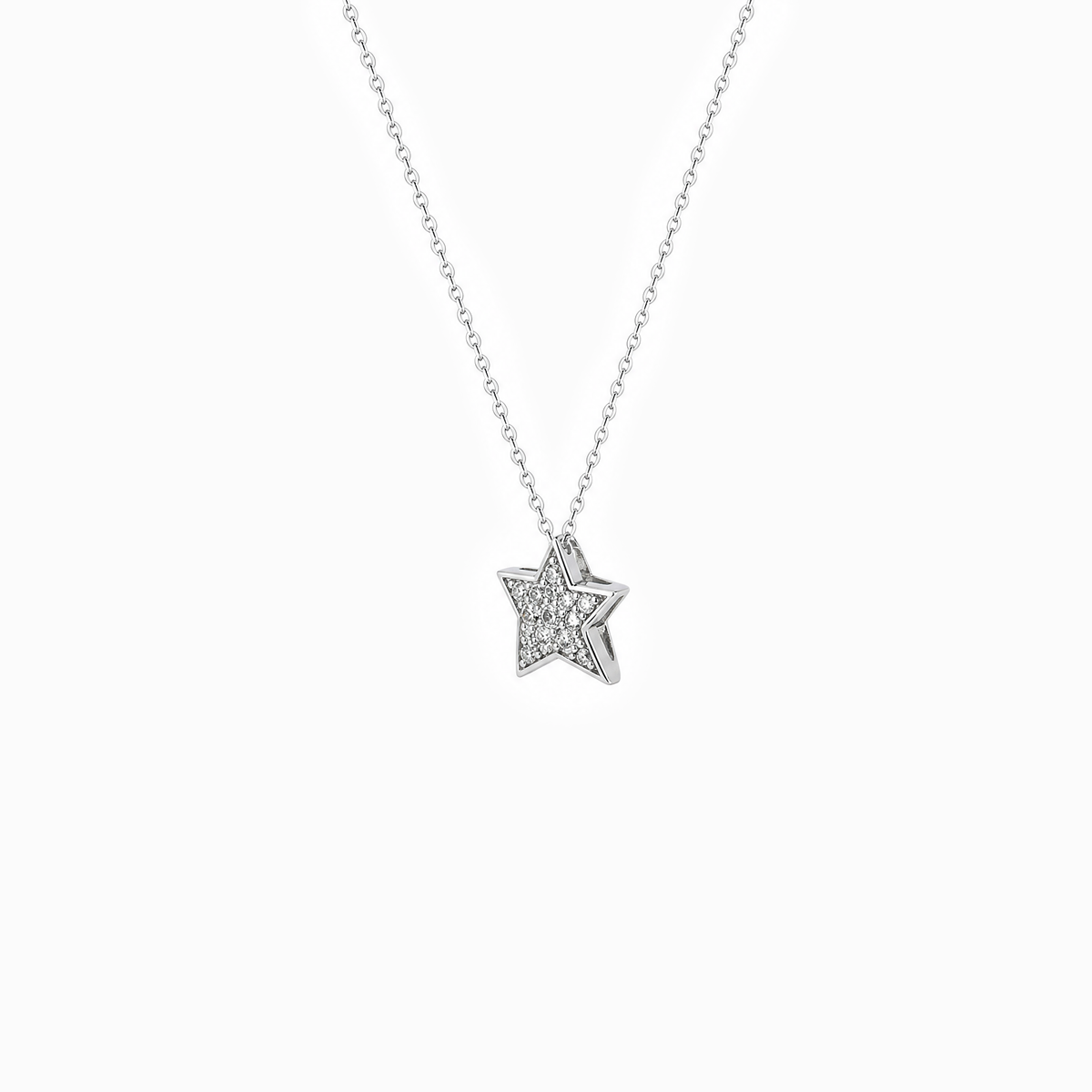 星芒吊坠项链